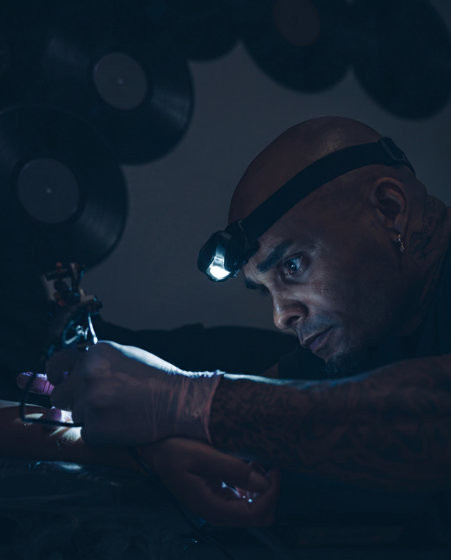 Rémi at work — Trust Ink studio
